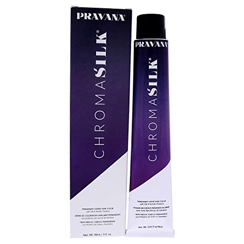 Крем-боя за коса Pravana ChromaSilk Крем - 8,8 светло перлено blond унисекс, 3 грама, черен