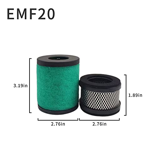Вакуум филтър маслена мъгла Avcray EMF20 Филтърен елемент на маслена мъгла и група елементи мирис, използвани за Edwards A22304199 и A22304077