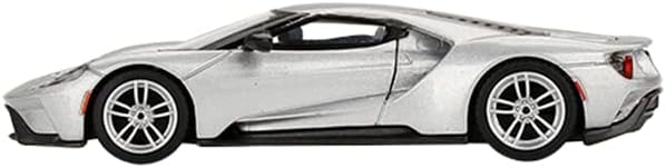 Truescale Miniatures GT Бар Сребрист Металик Лимитированная серия от 2400 копия по целия свят 1/64 Монолитен под натиска на модел на превозното средство от True Scale Miniatures MGT00340