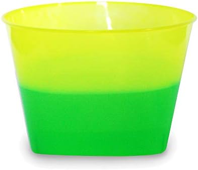 Купа за настроението, като цвят, реагира на температурата на лед и променя един ярък цвят към друг – идеален за сладолед и люспи, Комплект от 8 различни цвята - ПРОИЗВЕДЕНО В САЩ