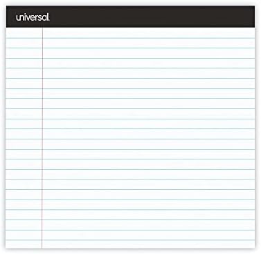 Универсални бележник за писане премиум-клас 30630, бели, 8 1/2 x 11, ширина 50 листа (опаковка от 6 бележник)