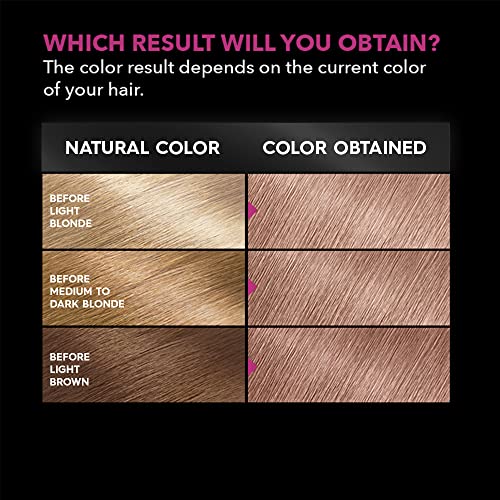 Перманентная боя за коса Garnier Color Hair Abdullah Brilliant Color без амоняк, Наситени с маслени бои, 8,22 розово злато със средна плътност, 2 порции (на Опаковката може да се различават) (опаковка от 2 броя)