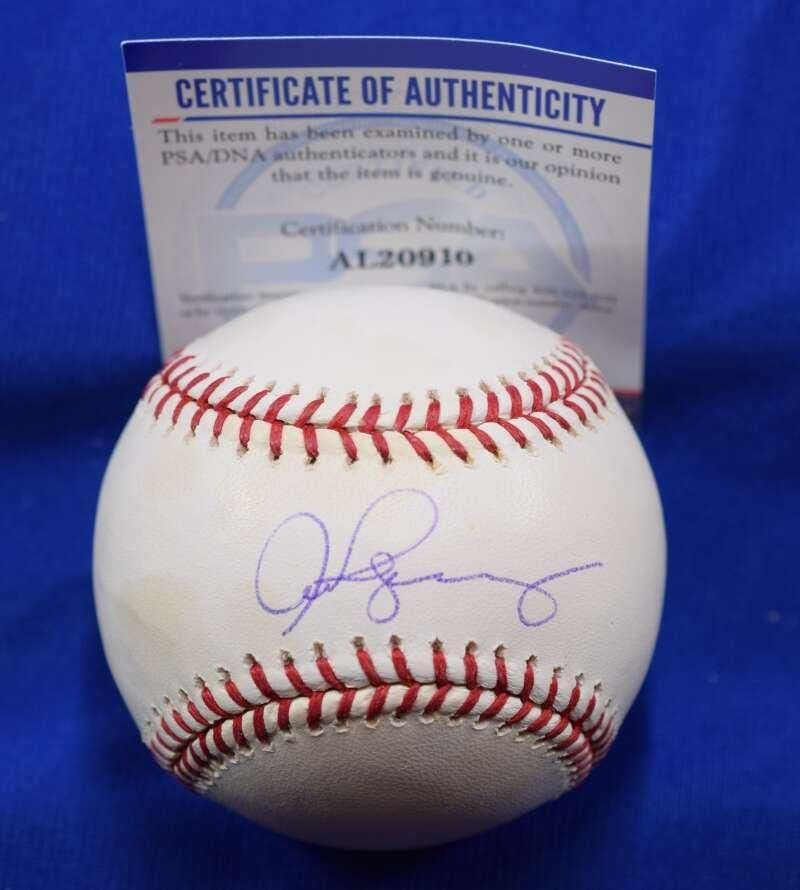 Алекс Родригес PSA ДНК Coa Автограф на Мейджър Лийг Бейзбол с Автограф OML - Бейзболни Топки С Автографи
